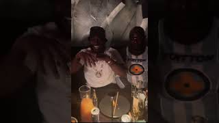 Davido amp Wizkid snubbed eachother in a restaurant in london [upl. by Elhsa]