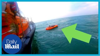 Incredible rescue 11yearold at sea a mile away from shore  RNLI [upl. by Notle]