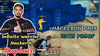 HACKERS IN PMIS 2020 INFINITE WARRIOR HACKER PMIS HACKER EXPLAIN Anish Chandravanshi Esports [upl. by Mota155]