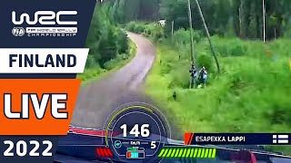 Shakedown LIVE WRC Secto Rally Finland 2022 [upl. by Kiona209]