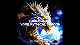 YOUR MONTH YOUR MYTHICAL DRAGON  AI GENERATED [upl. by Pontius934]