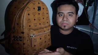 ASMR whats in my MCM backpack [upl. by Zippel]