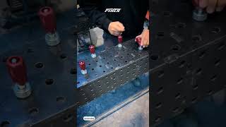 TS · Bolt amp Stop 💥 Piher for Welding Tables [upl. by Oilut]