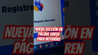 🚨Lo Nuevo del Sistema SAREN ¡Actualiza tus Trámites Fácilmente📝 AutorizacionesdeViaje Notaria [upl. by Tedman305]