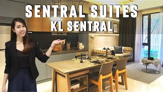 SENTRAL SUITES KL SENTRAL  Show Units amp Facilities  MRCB KL Condo [upl. by Iak]