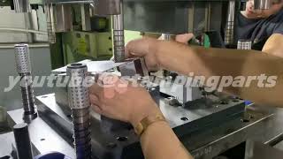 Metal stamping and assembly Stamping production line [upl. by Asquith830]