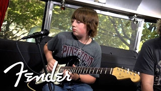 Quinn Sullivan Performs quotMy Sweet Guitarquot  Fender [upl. by Ieppet]