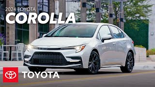 2024 Toyota Corolla Overview  Toyota [upl. by Kcirdderf27]