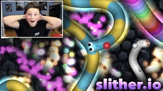 MY BIG LONG SNAKE 10000 MASS OMG  SLITHERIO wMorgz [upl. by Aesoh]