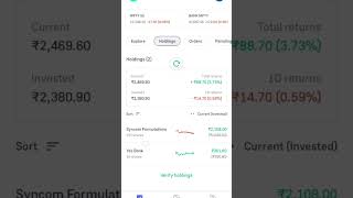 Syncom share news sharemarket stockmarket viral [upl. by Elwaine107]