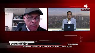 EL economista Pablo Sandoval habla de la economía en México en 2023 y aumento del IEPS [upl. by Eidnam859]