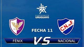 Nacional 0 Vs Fenix 4 Fútbol Uruguayo Torneo Apertura 2024 [upl. by Rockie515]