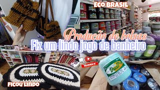 CHEGOU BARBANTES ECO BRASIL 🧶VEM VER QUEM GRAVOU PRA VCS🥰lojadetapetes [upl. by Nivrag]