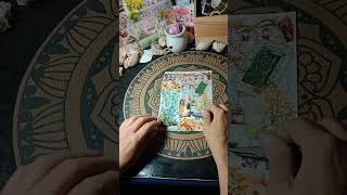 scrapbook asmr journaling Bamboo lanterns and flowers [upl. by Abbi197]