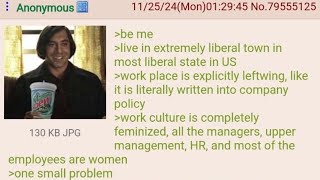 Anon Takes Advantage Of Feminist Workplace  4Chan Greentext [upl. by Alfred]