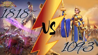 RoK Rise of Kingdoms 1818 POV amp 1365 vs 1093  Zone 6 32 riseofkingdoms kvk C11956 [upl. by Shanta299]