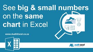 Create Secondary Axis in Excel 2007 graphs to see big amp small numbers [upl. by Hooge935]