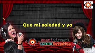 Mon Laferte Mi Soledad amp Yo Karaoke [upl. by Tarrant734]