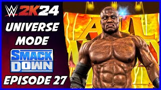 WWE 2K24  Universe Mode  Smackdown Episode 27 [upl. by Helve166]