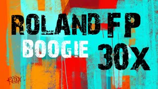 Full Tilt Boogie Woogie Special Guest Saturday Episode 44 quot ROLAND FP 30X BOOGIEquot [upl. by Asilet]