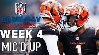 NFL Week 4 Micd Up quotThe world knows he cant guard youquot  Game Day All Access [upl. by Kcub]