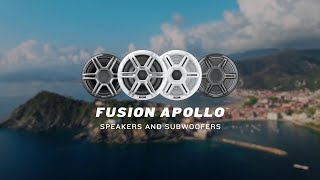 Fusion Apollo™ Series speakers and subwoofers  Premium Marine Audio [upl. by Ayadahs]