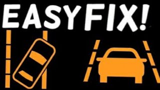 Free Ways to Fix amp Reset Lane Departure Warning LDW Light Stays on Flashing  StepbyStep Guide [upl. by Ylaek]