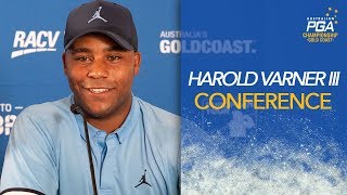 Harold Varner III Press Conference  2018 Australian PGA Championship [upl. by Allicsirp]