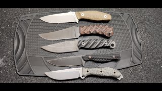 My Top 5 EDC Fixed Blades 2023 [upl. by Hacim]