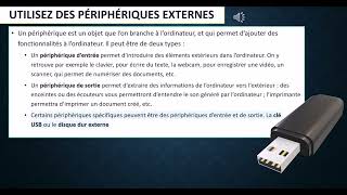 Vos premiers pas sur ordinateur  Utilisez un ordinateur fixe ou portable [upl. by Ogden855]