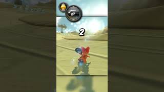 How many shortcuts can you take on Dry Dry Desert  Mario Kart 8 Deluxe shorts [upl. by Gabler]