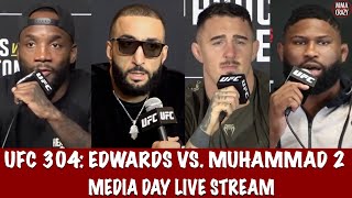 UFC 304 Edwards vs Muhammad 2 Media Day Live Stream [upl. by Oralee]