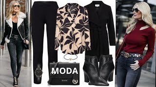 MODA TENDENCIA OTOÑO 2024 OUTFITS PARA MUJERES BAJITAS LUCEN MAS ALTAS Y REJUVENECEN AL INSTANTE [upl. by Alamac23]