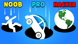 NOOB vs PRO vs HACKER  Holeio [upl. by Martijn476]