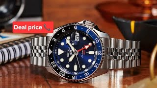 Seiko 5 Sports Blueberry GMT SKX ReInterpretation SSK003K1 seikogmt seiko5sports seiko5 seiko [upl. by Lail]