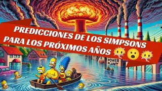 Predicciones de los Simpsons para el próximo año 😵‍💫😵‍💫 [upl. by Maudie6]