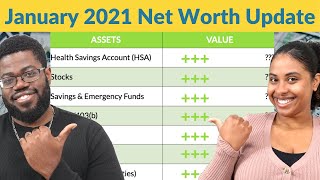 January 2021 Net Worth and Investment Portfolio Updates  Financial Independence Journey [upl. by Harneen]