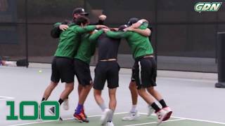 GGC Mens Tennis 100 Consecutive Wins [upl. by Ayinat513]