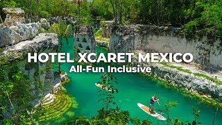 Hotel Xcaret Mexico Watch onemonth in the AllFun Inclusive Paradise  Cancuncom [upl. by Ellenrad]