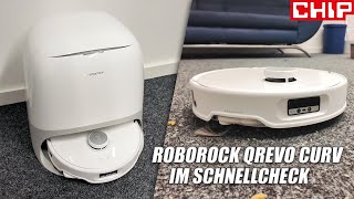 Roborock Qrevo Curv im Schnellcheck Leiser amp starker Haushaltshelfer  CHIP [upl. by Duong]