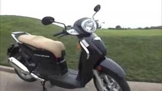 Aprilia Scarabeo 200 Scooter Review [upl. by Lladnar]