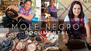 MOLE NEGRO DE OAXACA TRADICIONAL DOCUMENTAL [upl. by Leaj341]