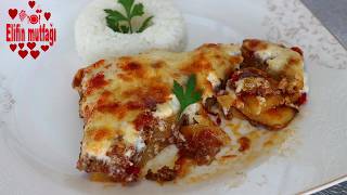 Delightful Baked Potatoes with Minced Meat and Béchamel Sauce [upl. by Rox]