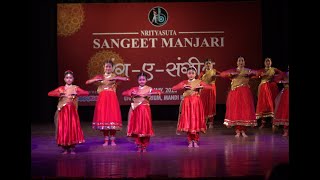 CHATURANG  KATHAK PERFORMANCE  RANGESANGEET FESTIVAL OF MUSIC AND DANCE [upl. by Nigle]