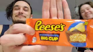 we tried this weird potato chip Reeses [upl. by Corvese]