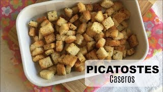 RECETAS DE VERANO PICATOSTES CASEROS [upl. by Bashee238]