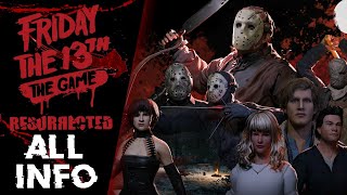 Friday the 13th The Game Resurrected  All Info About It  Sadly Canceled [upl. by Nosle]