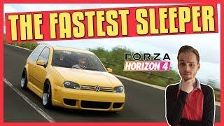 Forza Horizon 4  BEST SLEEPER CAR In A Class VW Golf R32 [upl. by Ennoval691]