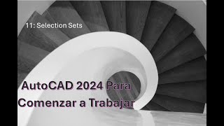 11 AutoCAD 2024 Selection Sets [upl. by Daeriam]