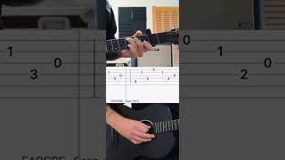 Nada Surf  Always Love guitar tabs acousticguitar guitartutorial cover guitartabs [upl. by Nalyak]